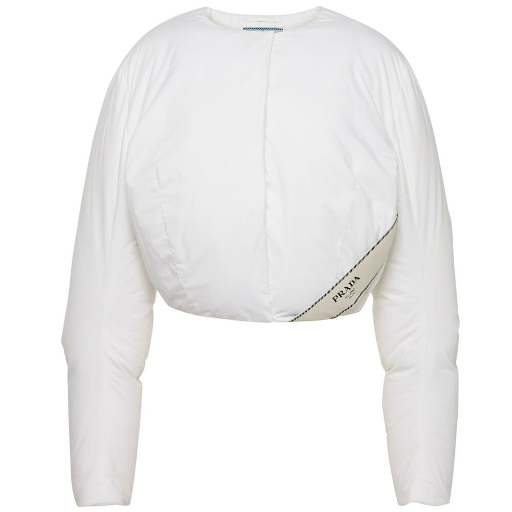 Prada NWT Women's Cropped Cotton Down Jacket